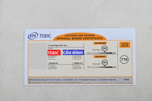 Quá trình đạt TOEIC 700+ từ con số 0