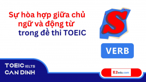 Sự hòa hợp giữa chủ ngữ và động từ trong đề thi TOEIC