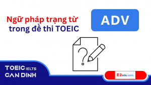 Ngữ pháp trạng từ trong đề thi TOEIC