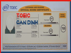TOEIC CẤP TỐC