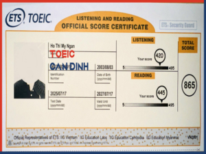 TOEIC CẤP TỐC