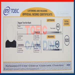 TOEIC CẨN ĐÌNH